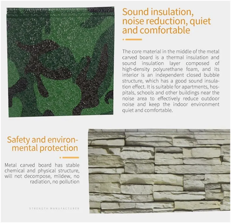 decorative wall sandwich panel